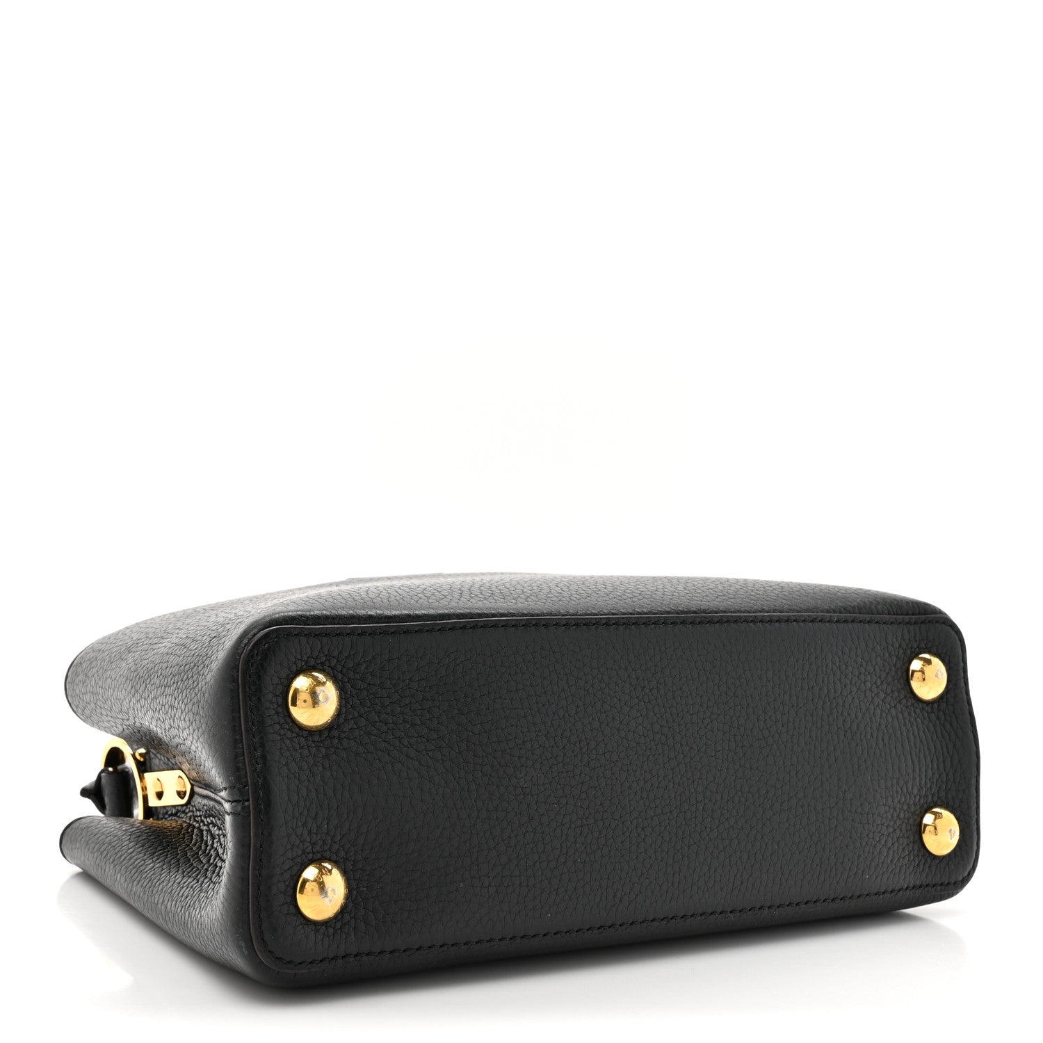 Louis Vuitton Taurillon Capucines BB Black 4 of 19