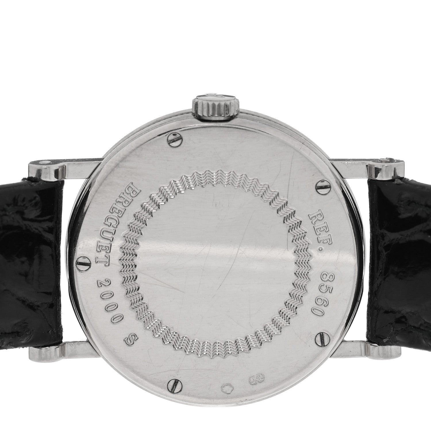 Breguet 18K White Gold Alligator 25.7mm Classique Manual Winding Watch 8560 4 of 4