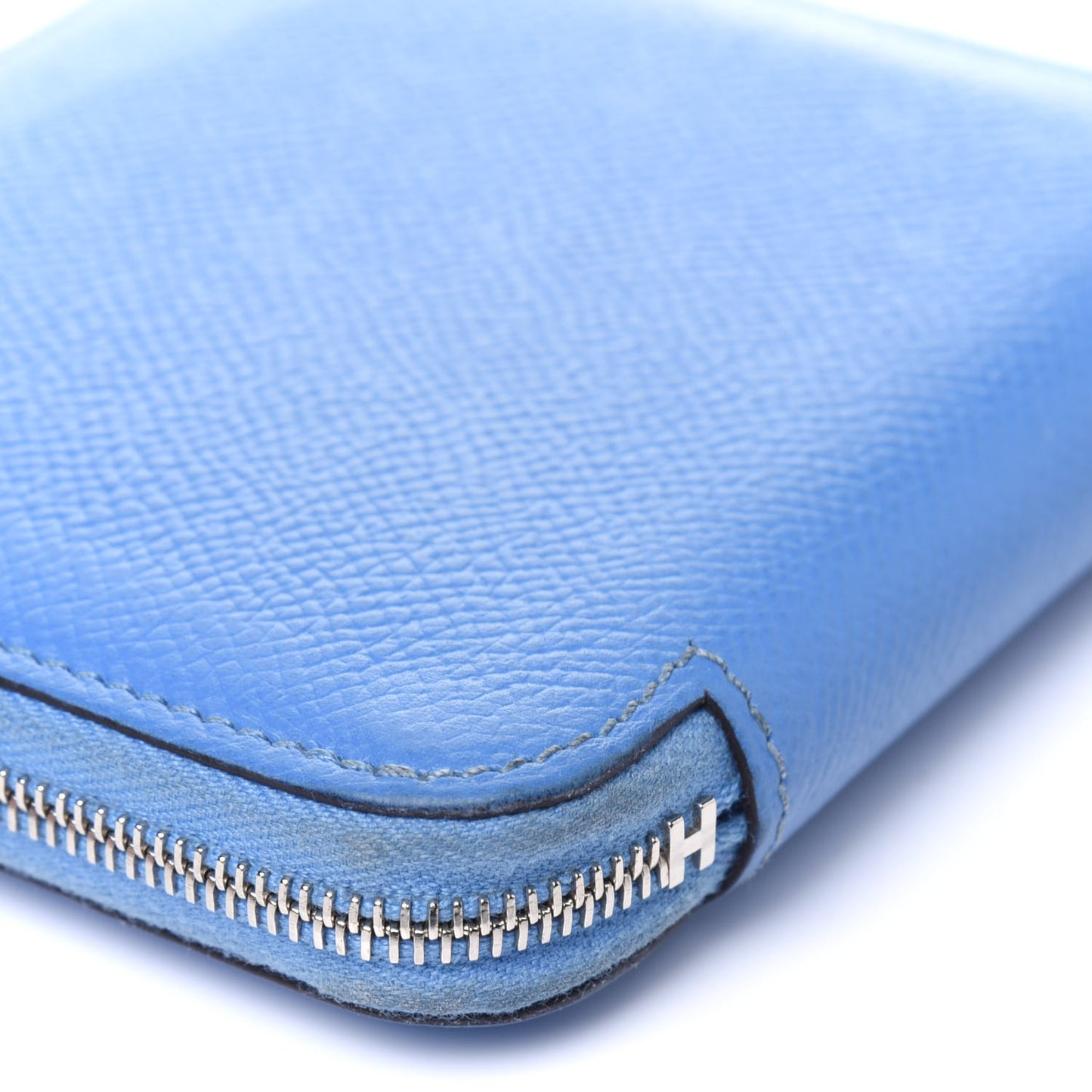 Epsom Silk'In Compact Wallet Bleu Paradis