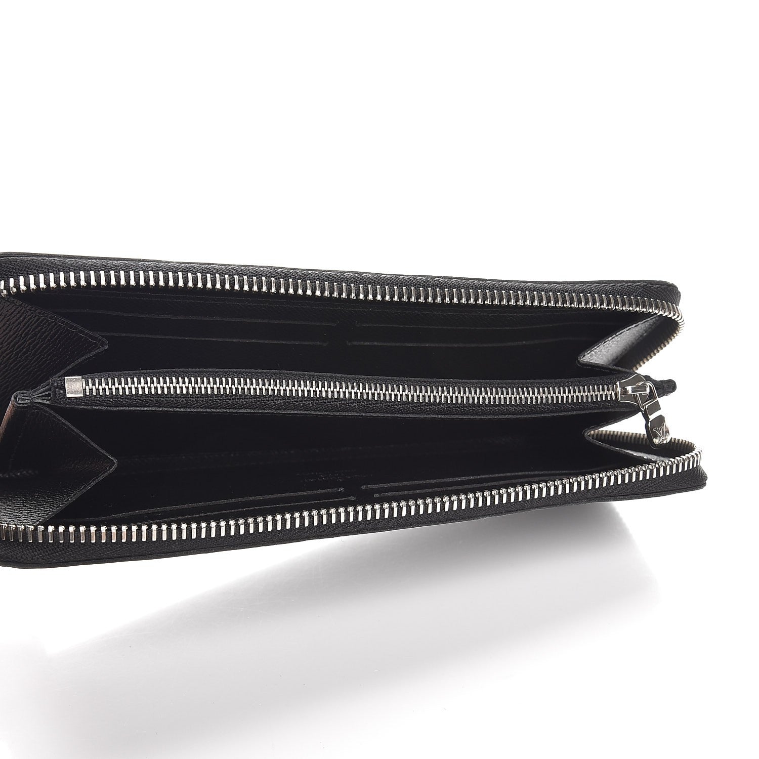 Louis Vuitton Epi Clemence Wallet Black 5 of 7