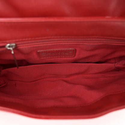 Chanel Patent Lipstick Wallet on Chain Red 5 of 10