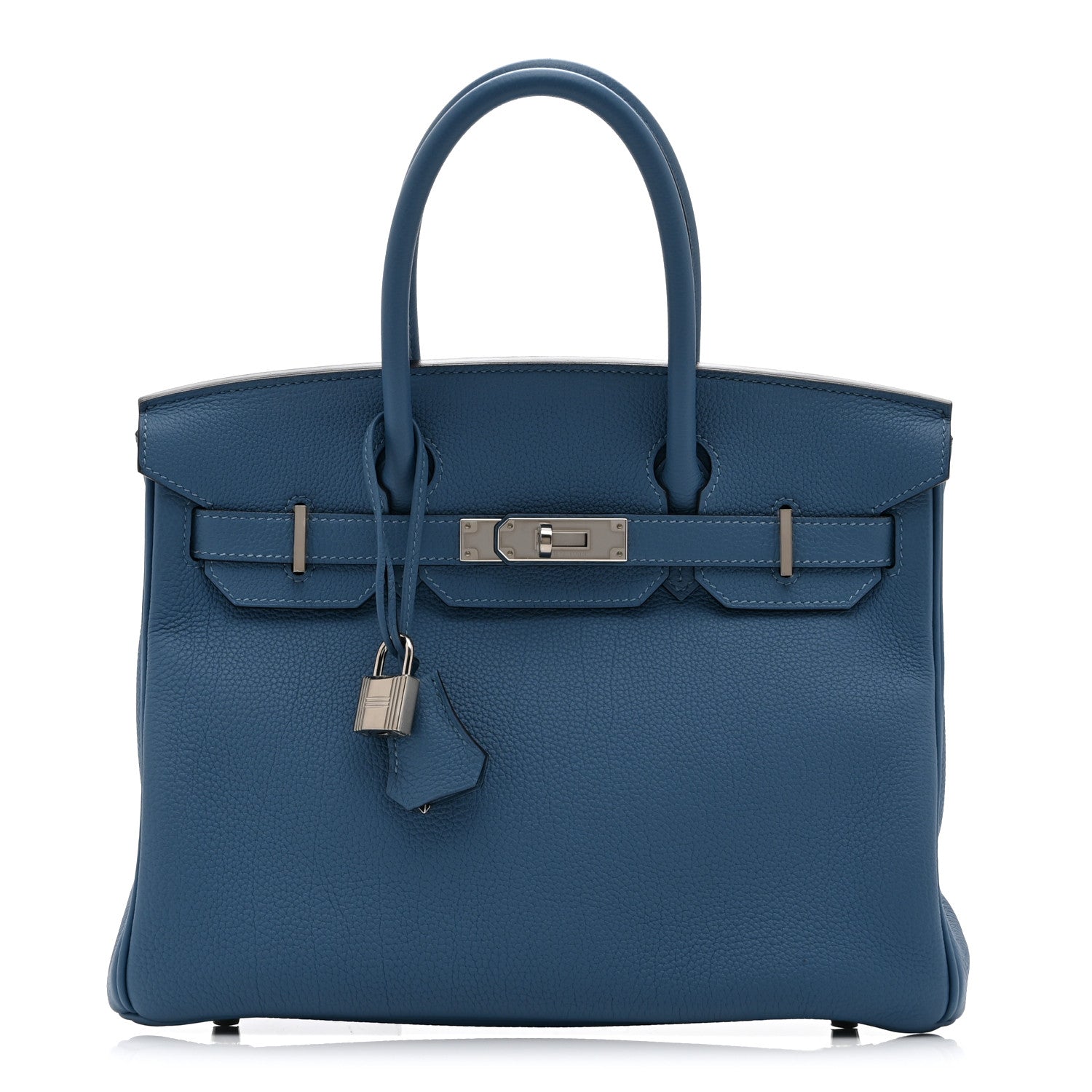 Hermes Togo BIRKIN 30 Bleu Azur 1 of 22