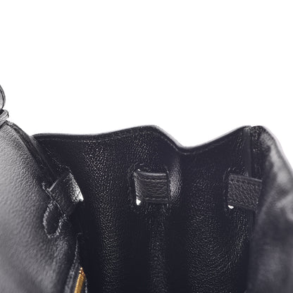 Hermes Togo Birkin 25 Black 17 of 33