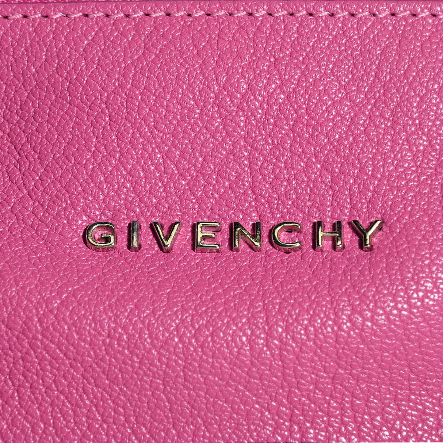 Sugar Goatskin Pandora Wristlet Fuchsia