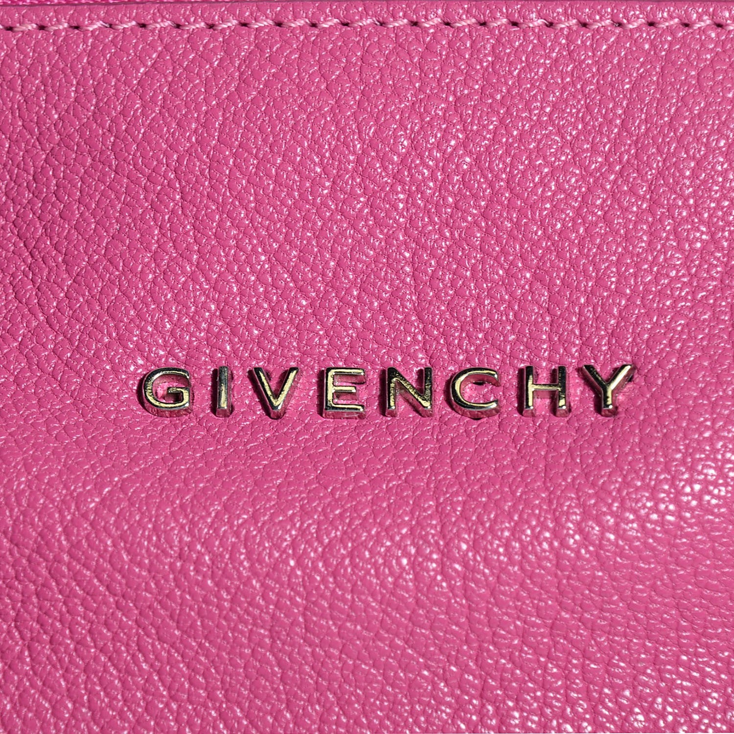 Givenchy Sugar Goatskin Pandora Wristlet Fuchsia 8 of 9