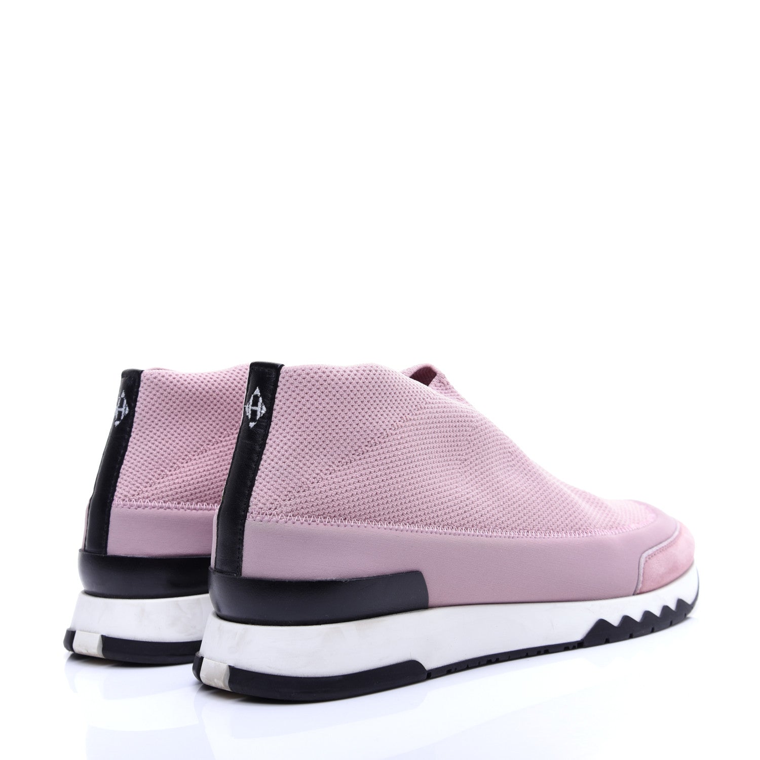 Hermes Mesh Technical Canvas Womens Tokyo Sneakers 37.5 Rose 3 of 16