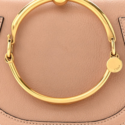 Chloe Calfskin Suede Small Nile Bracelet Bag Biscotti Beige 8 of 11