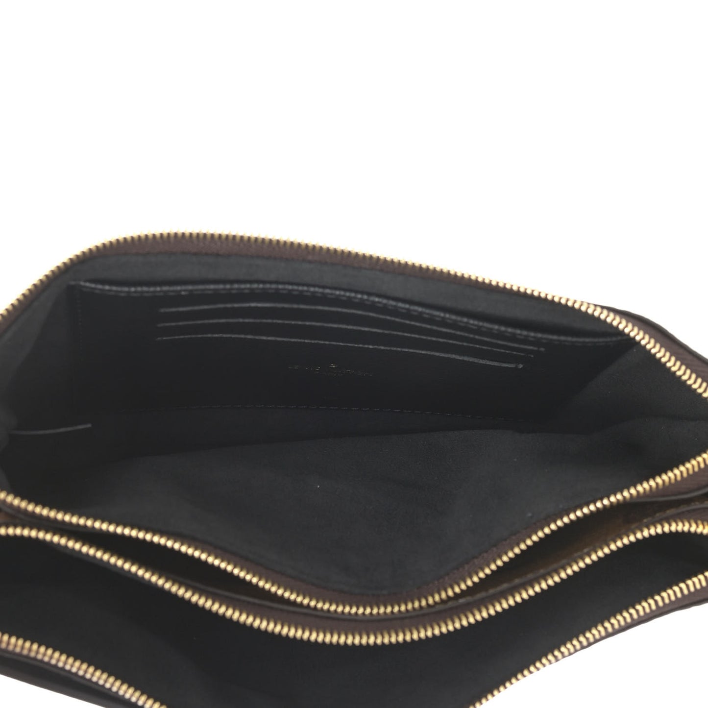 Reverse Monogram Giant Double Zip Pochette