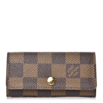 Louis Vuitton Damier Ebene Multicles 4 Key Holder 1 of 7