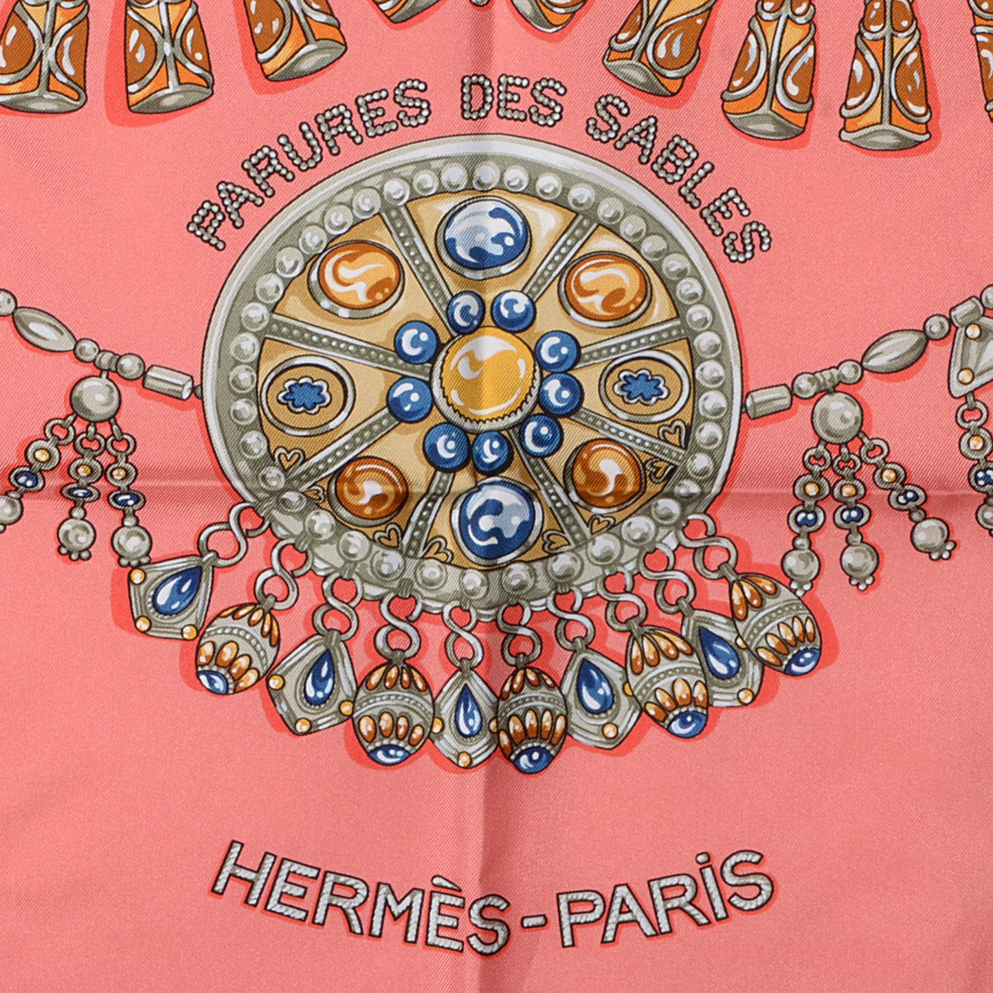 Silk Parures Des Sables Scarf 90