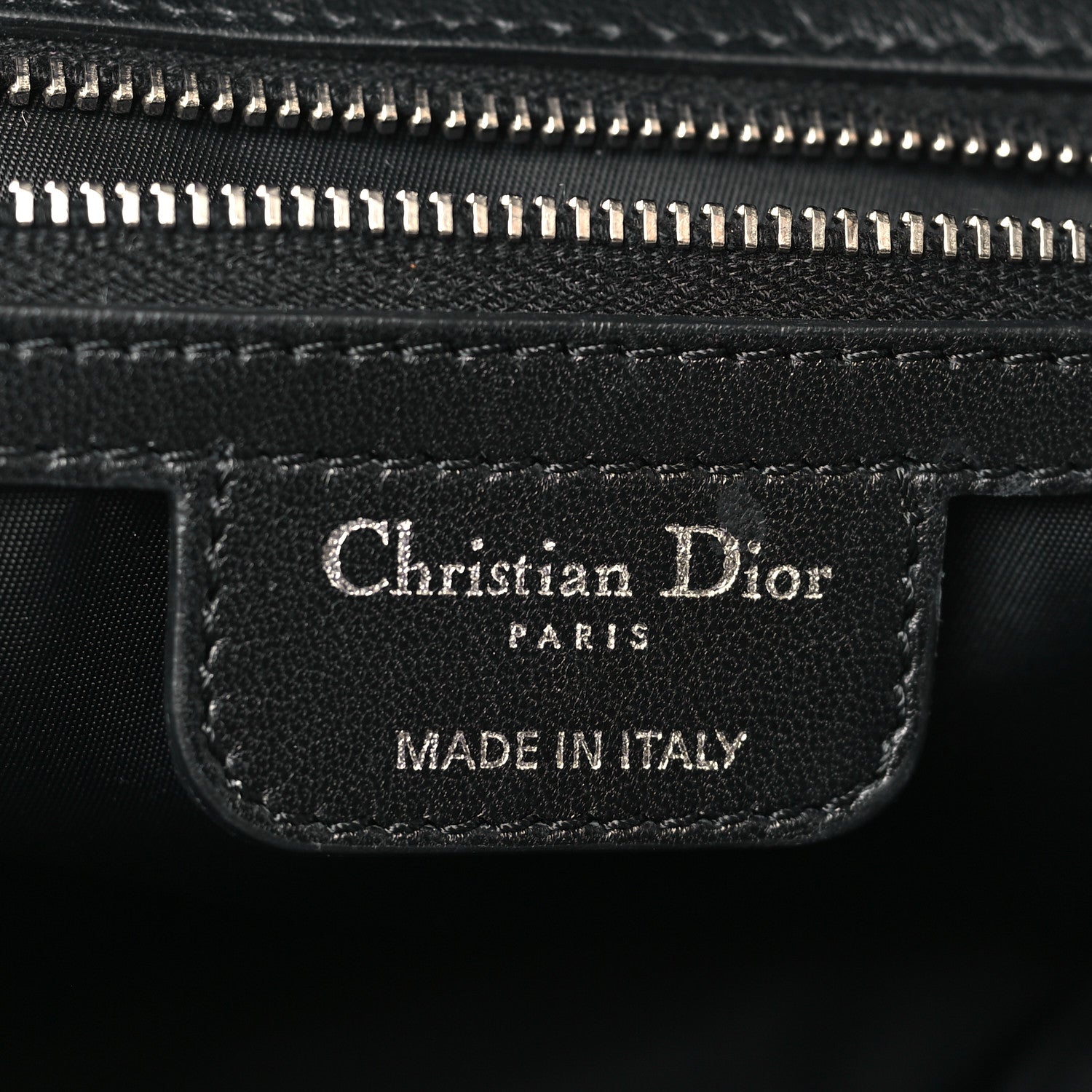 Christian Dior Satin Cannage Charming Lock Flap Shoulder Bag Black 6 of 10