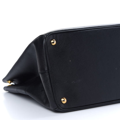 Prada Saffiano Lux Large Tote Black 6 of 11