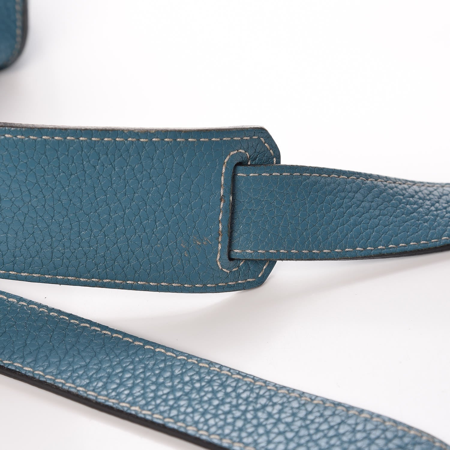 Hermes Taurillon Clemence Jypsiere 28 Blue Jean 20 of 20