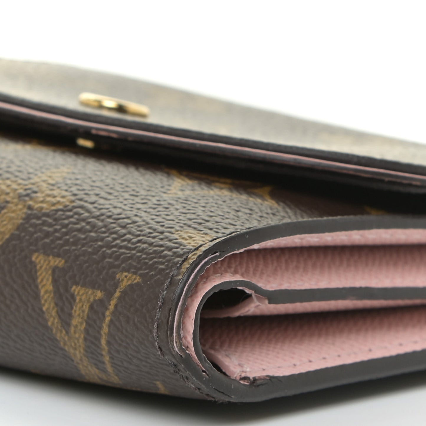 Monogram Ariane Compact Wallet Rose Ballerine