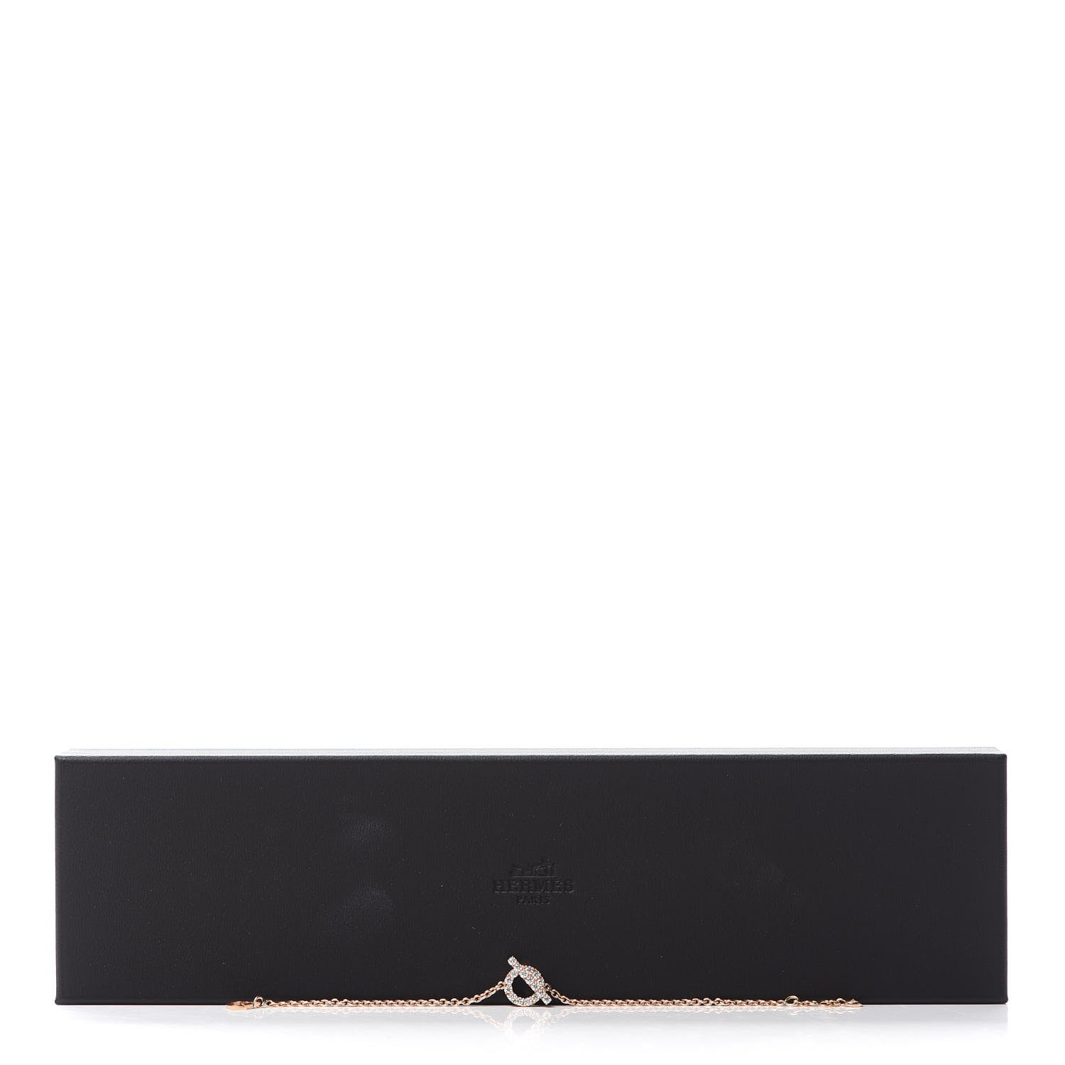 Hermes 18K Rose Gold Diamond Finesse Bracelet SH 5 of 5