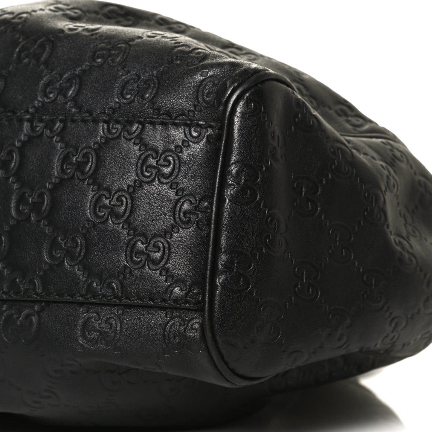 Guccissima Medium Sukey Tote Black