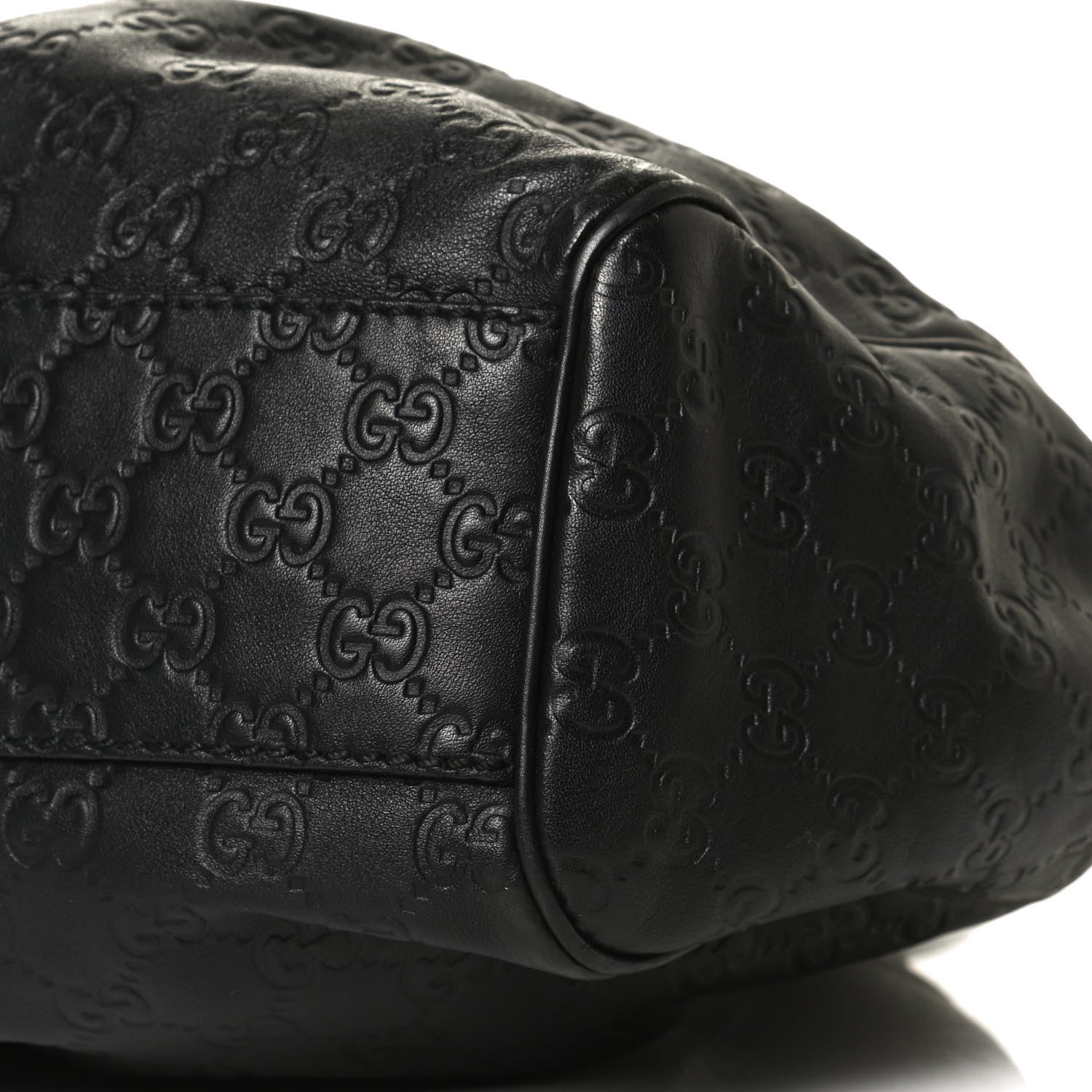 Gucci Guccissima Medium Sukey Tote Black 11 of 11