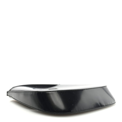 Prada Spazzolato Cleo Shoulder Bag Black 4 of 9