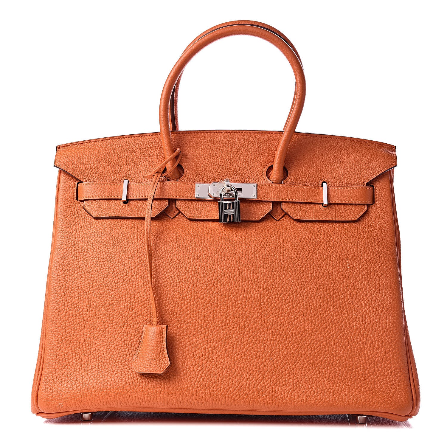 Hermes Togo Birkin 35 Orange 1 of 12