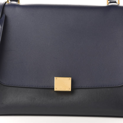 Celine Smooth Calfskin Medium Tri-Color Trapeze Ink 9 of 10