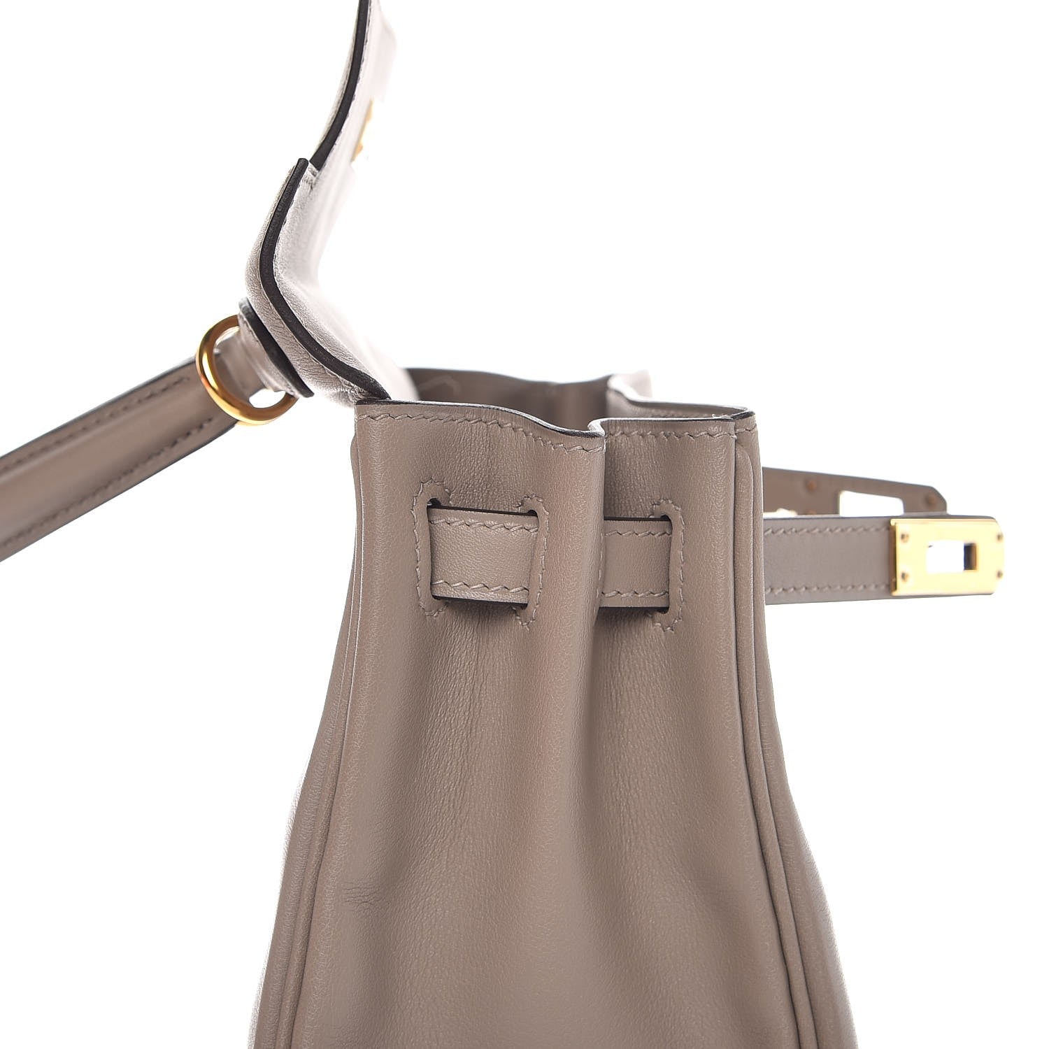 Hermes Swift Kelly Retourne 25 Gris Asphalte 19 of 34