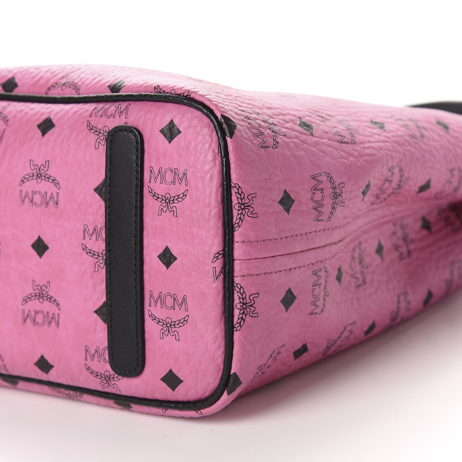 MCM Visetos Medium Liz Reversible Shopper Tote Pink 7 of 15