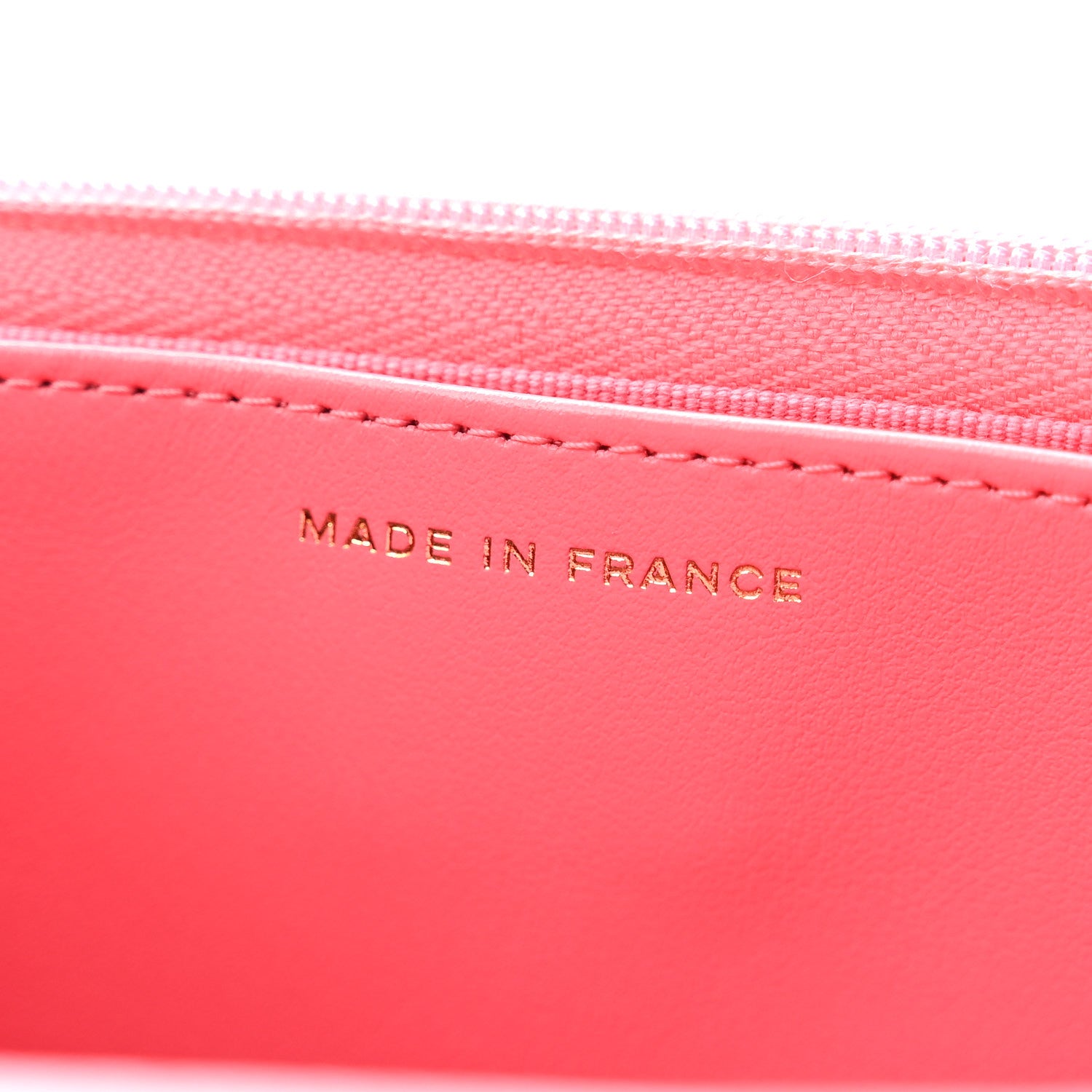 Chanel Caviar Quilted Wallet On Chain WOC Dark Pink 7 of 11