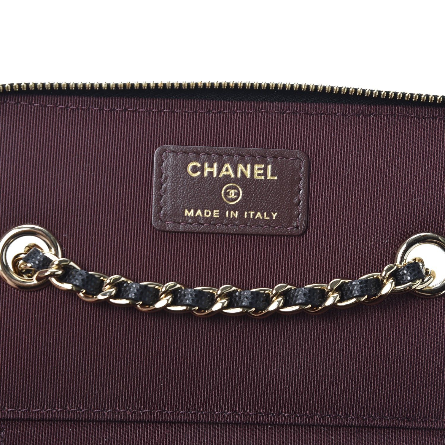 Chanel Caviar Quilted Small Vanity Case With Chain Black 8 of 10