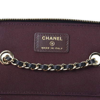 Chanel Caviar Quilted Small Vanity Case With Chain Black 8 of 10