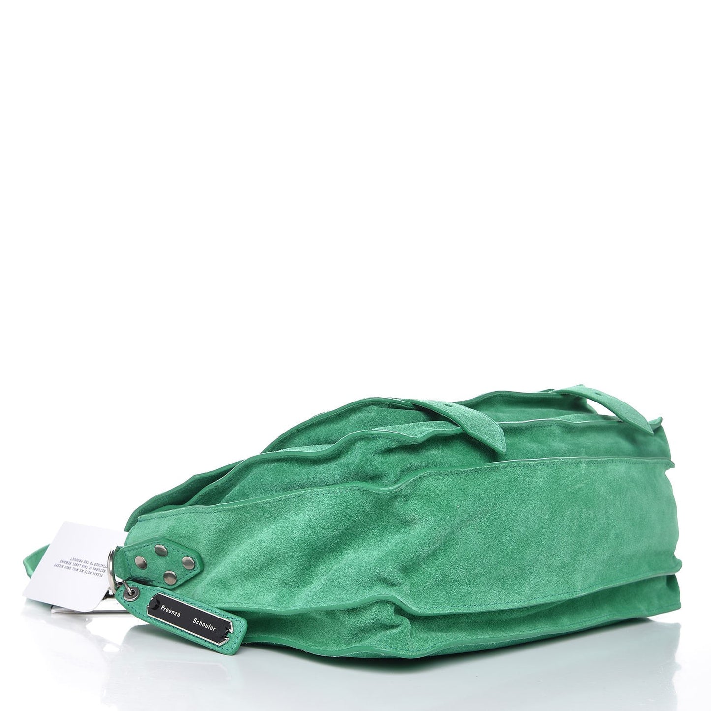 Suede Medium PS1 Satchel Aloe