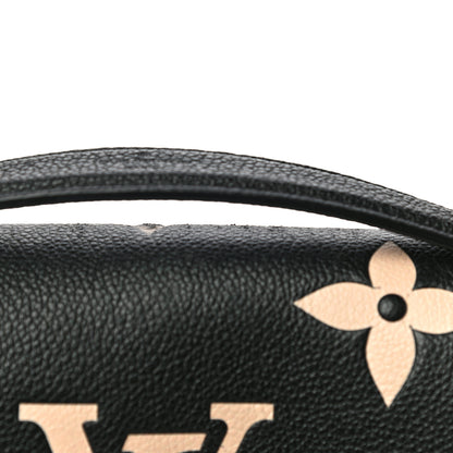 Louis Vuitton Empreinte Monogram Giant Pochette Metis Black Beige 14 of 16