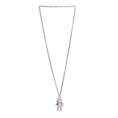 Louis Vuitton Palladium Galaxy Astronaut Necklace Silver 3 of 8