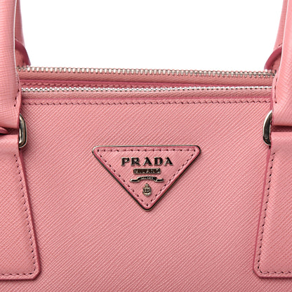 Prada Saffiano Small Galleria Double Zip Tote Petalo 8 of 9