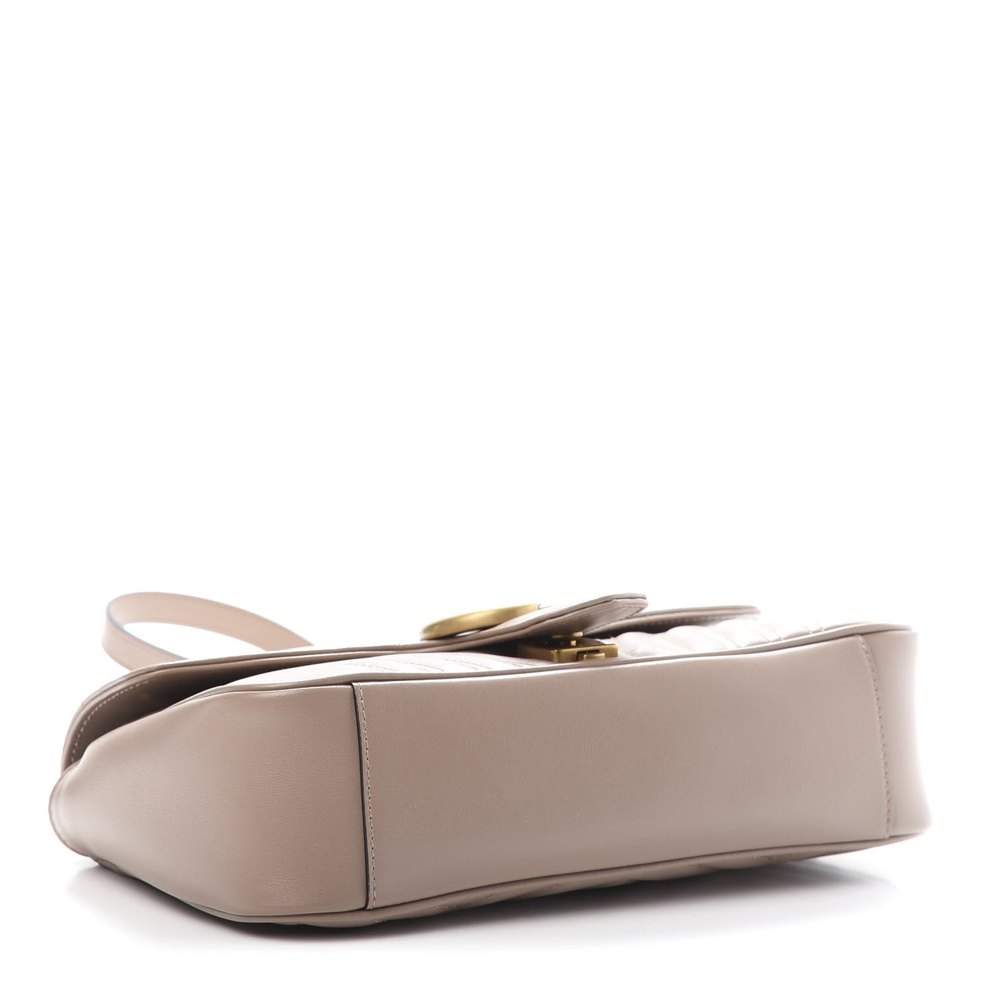 Calfskin Matelasse Small GG Marmont Shoulder Bag Porcelain Rose