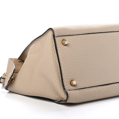 Celine Bullhide Calfskin Small Ring Bag Dune 7 of 8