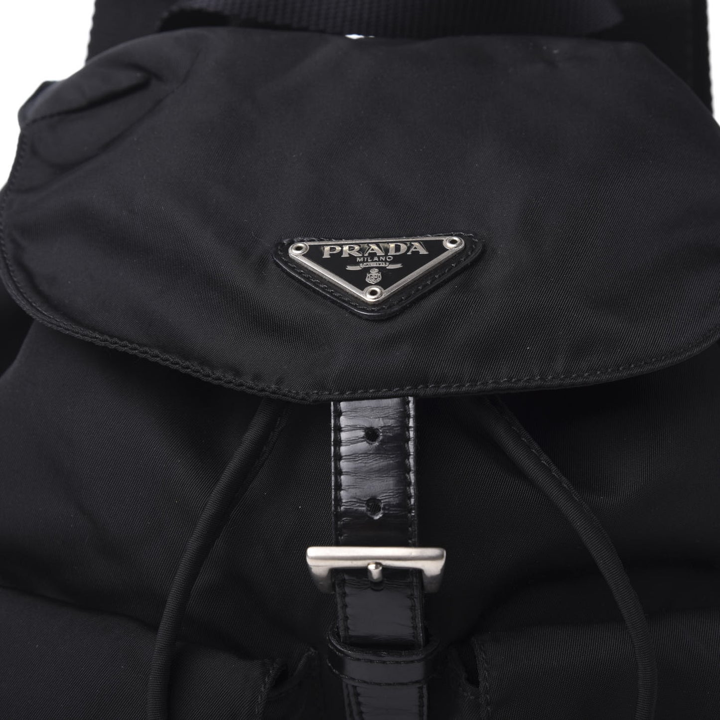 Tessuto Nylon Vela Small Backpack Black