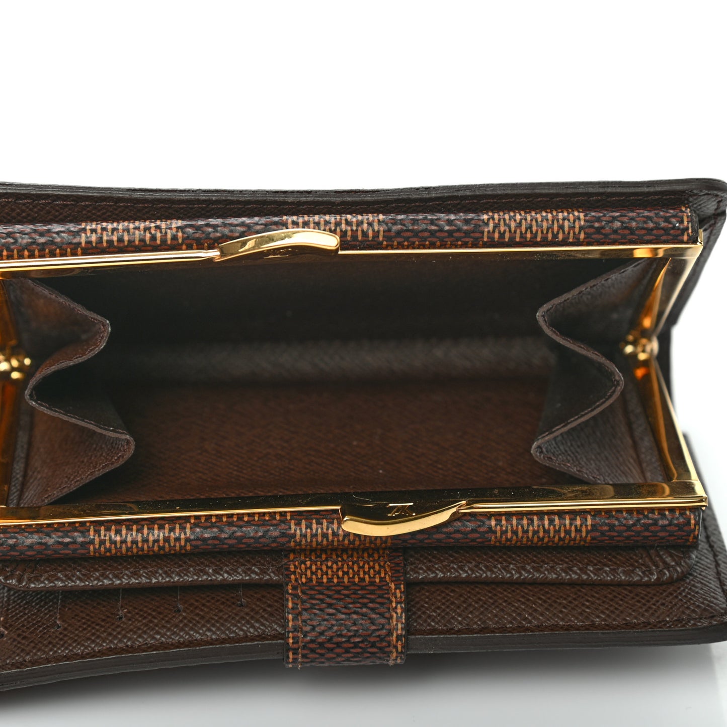 Damier Ebene French Purse Wallet
