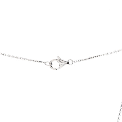 Cartier 18K White Gold Diamond XS Amulette de Pendant Necklace 4 of 5