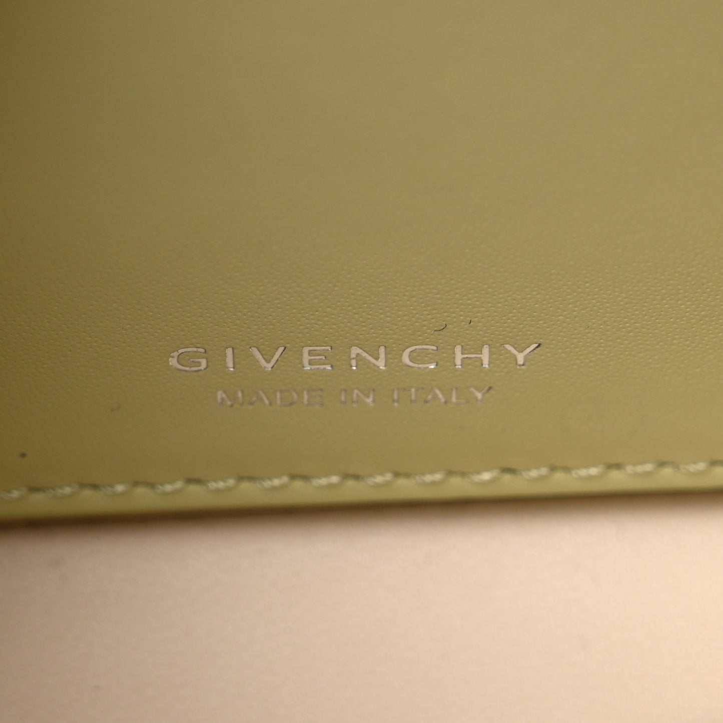 Box Calfskin Mini 4G Crossbody Avocado Green