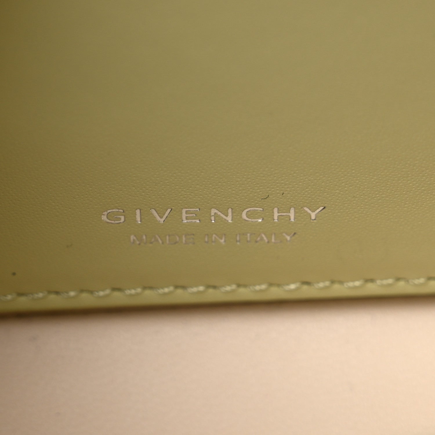 Givenchy Box Calfskin Mini 4G Crossbody Avocado Green 5 of 5