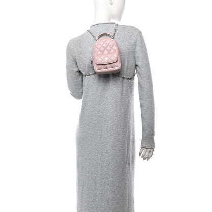 Chanel Caviar Quilted CC Mini Classic Backpack Pink 2 of 11