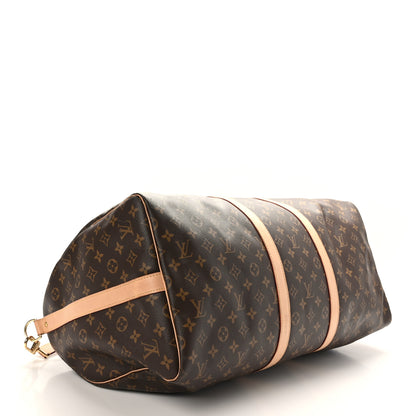 Louis Vuitton Monogram Keepall Bandouliere 55 3 of 11