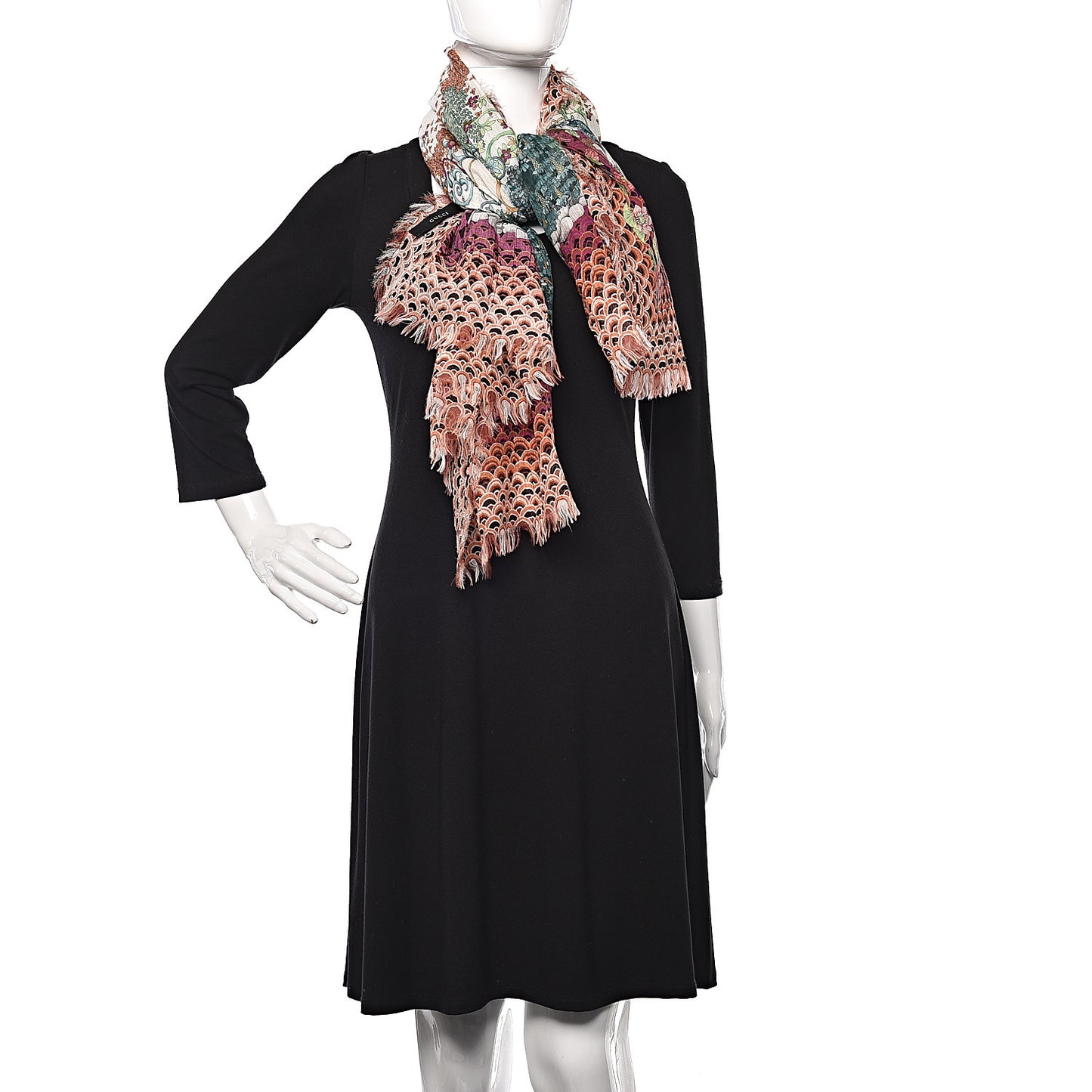 Silk Square Scarf Multicolor