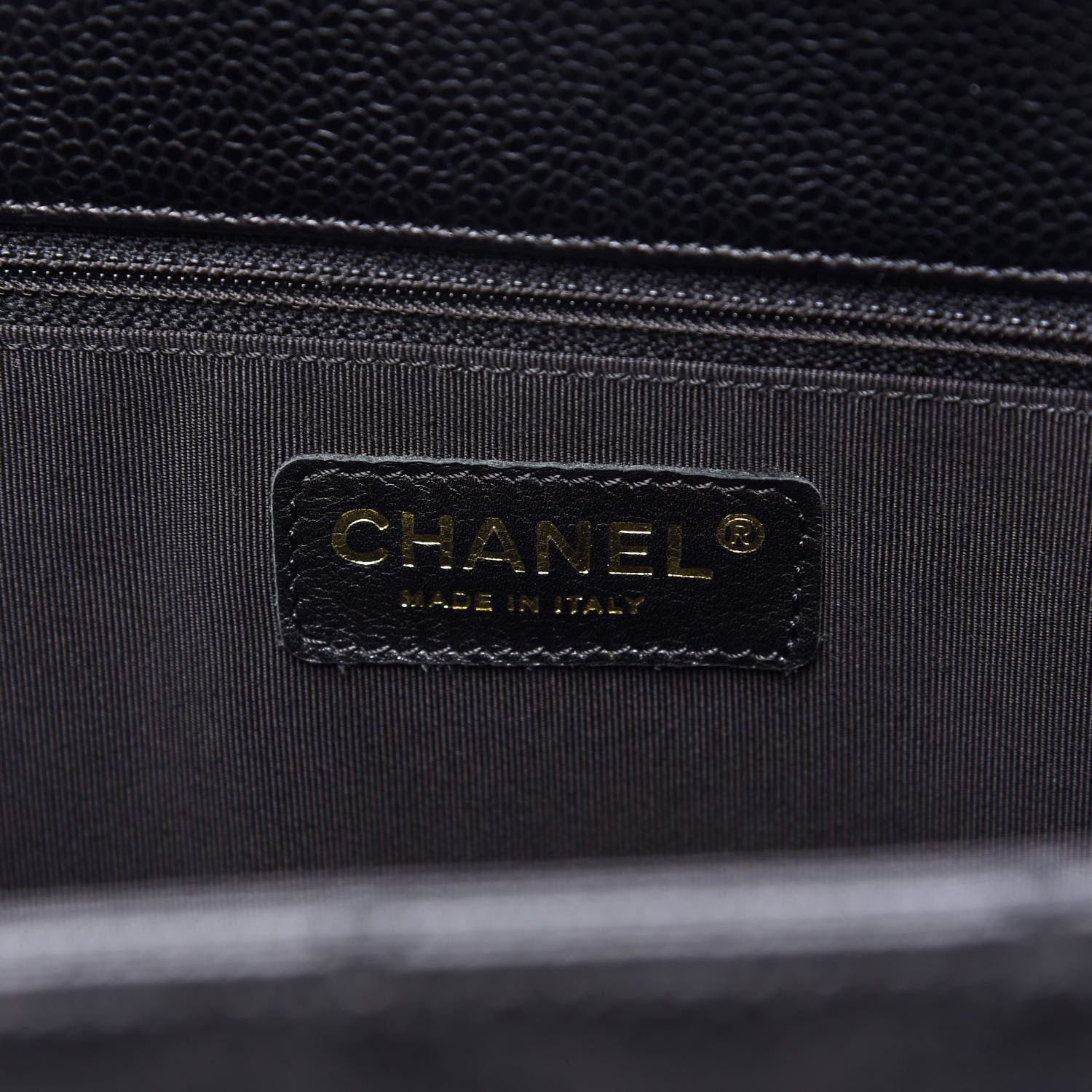 Chanel Caviar Quilted Grand Shopping Tote GST Black 8 of 9