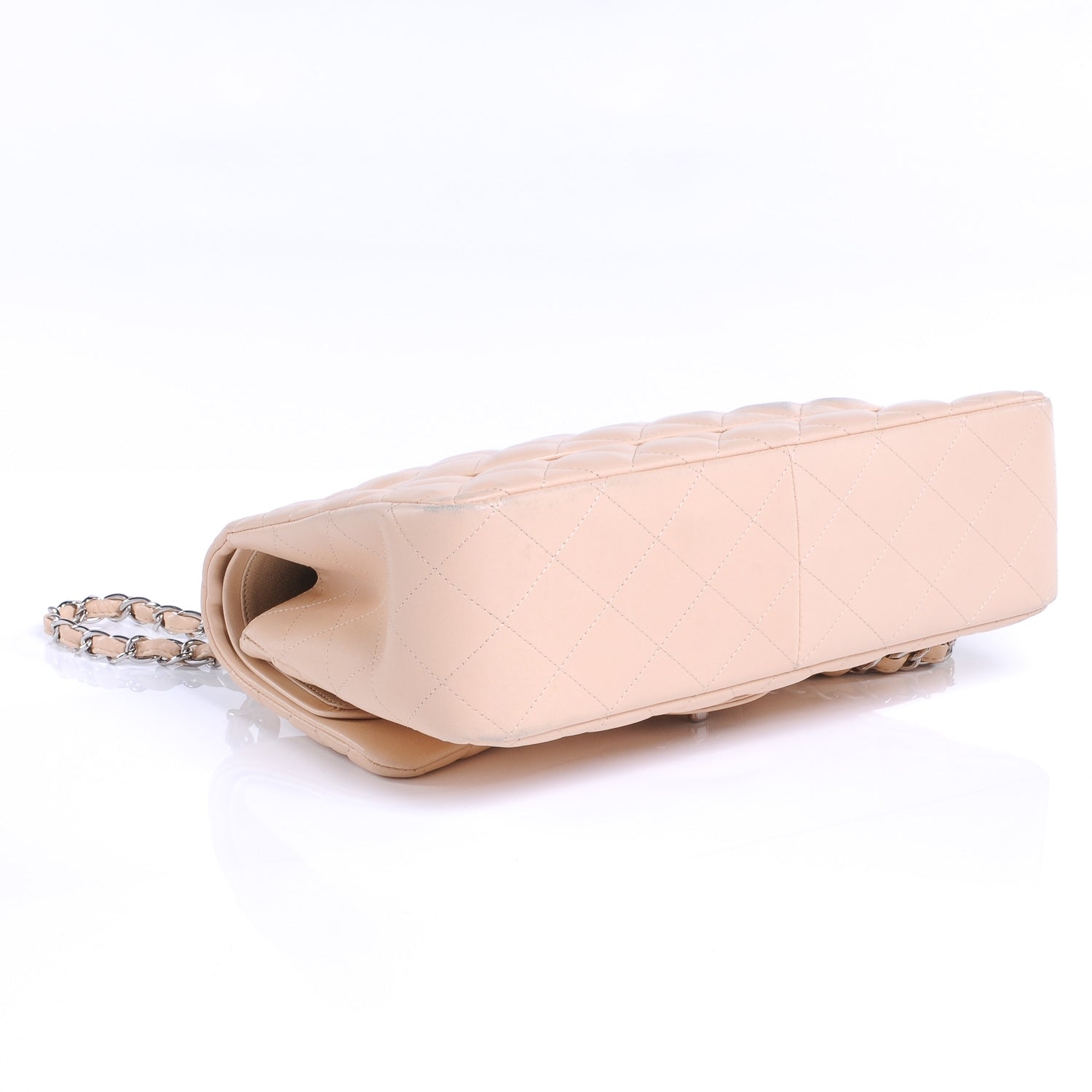 Chanel Lambskin Jumbo Double Flap Beige Clair 3 of 8