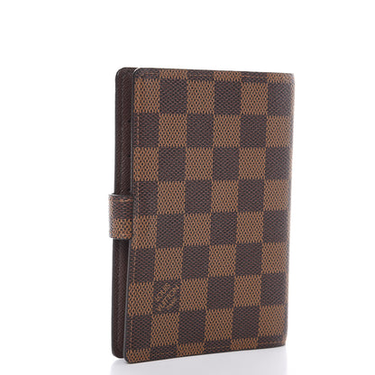 Louis Vuitton Damier Ebene Small Ring Agenda Cover 3 of 7