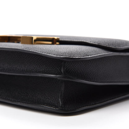 Hermes Epsom Constance 18 Black 7 of 11