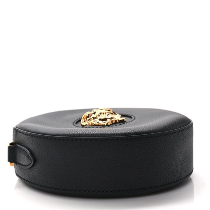 Versace Calfskin La Medusa Round Camera Bag Black 4 of 11