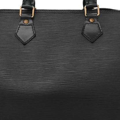 Louis Vuitton Epi Speedy 35 Black 10 of 15