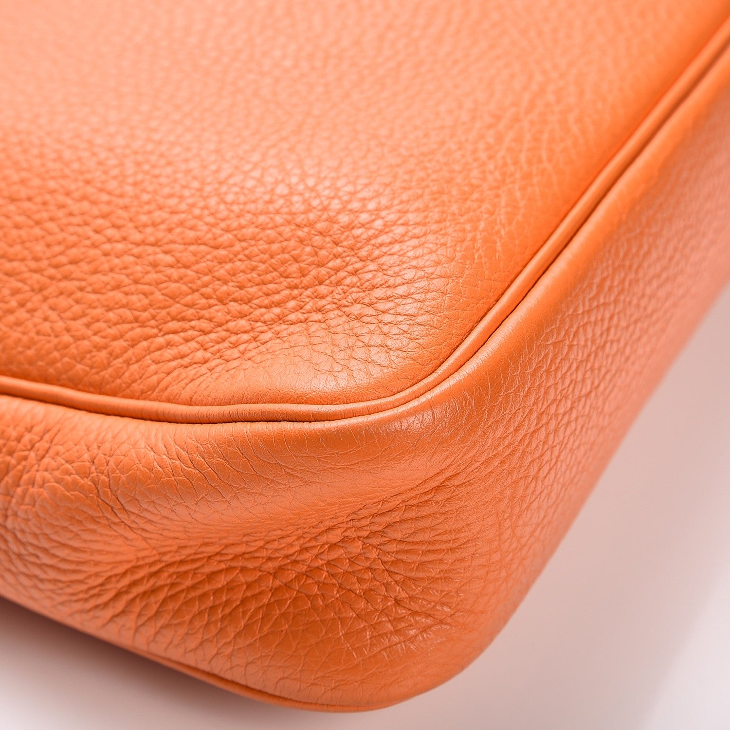 Hermes Taurillon Clemence Massai PM Orange 10 of 12